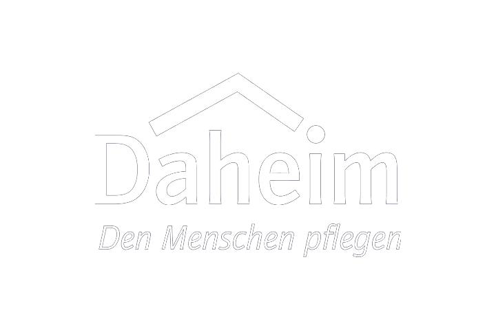 Relias GmbH - Daheim - den Menschen pflegen - Logo - White