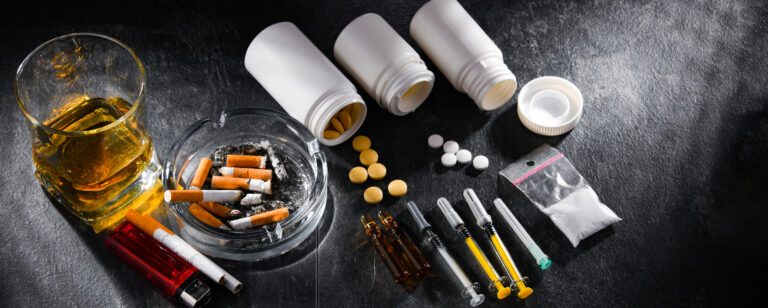 Addictive substances, including alcohol, cigarettes and drugs