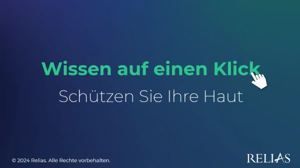 Probekurs: Wissen auf einen Klick - Schützen Sie Ihre Haut