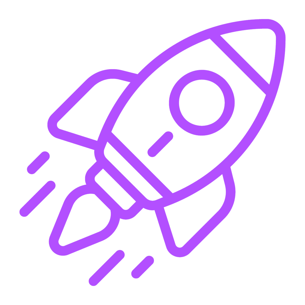 Relias GmbH - Rocket Relias Purple Icon