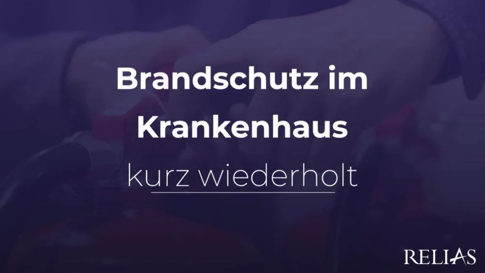 Brandschutz im Krankenhaus - eLearning Kurs