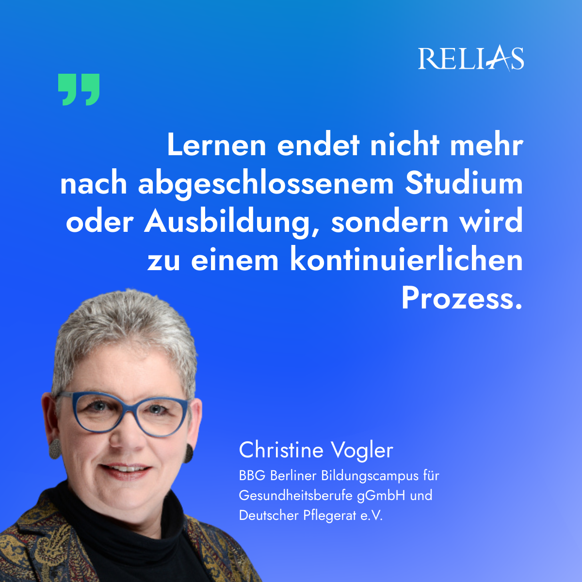 Zitat Christine Vogler Wissensmanagement im Gesundheitswesen