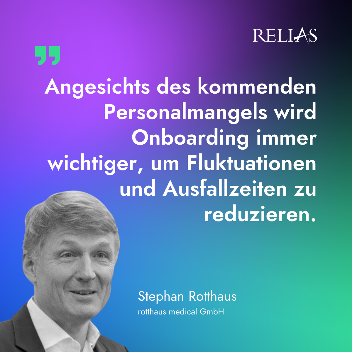 Zitat Stephan Rotthaus Wissensmanagement im Gesundheitswesen