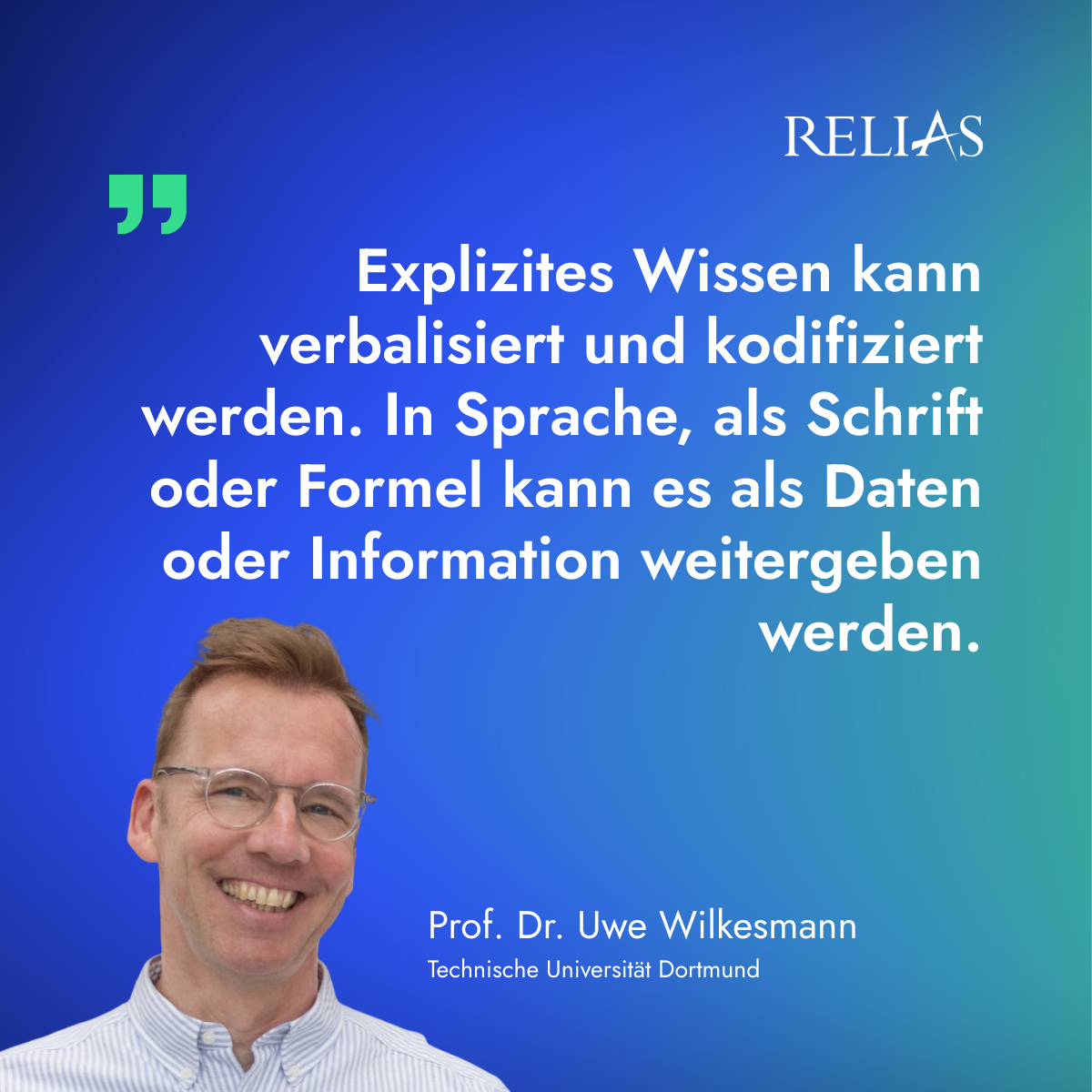 Zitatkachel_Uwe Wilkesmann_ReliasBuch