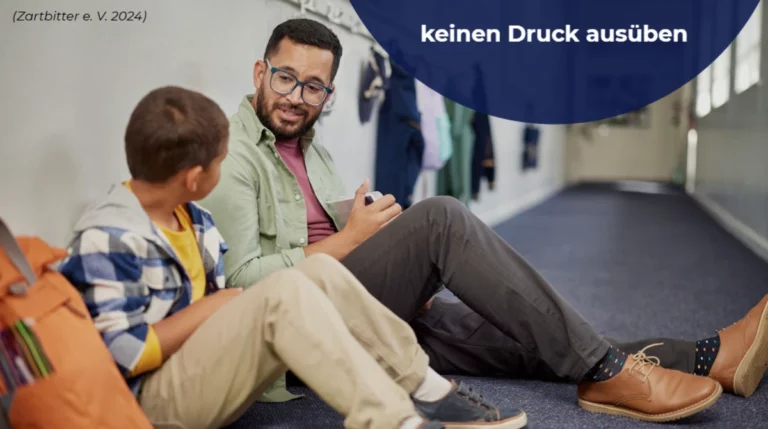 erwachsene-person-kind-gespraech-kein-druck